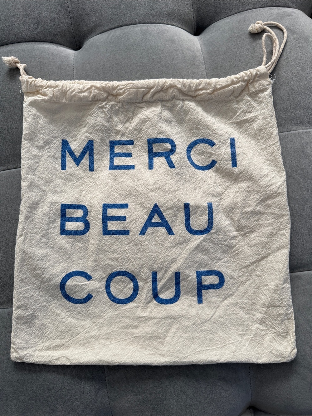 Textured Clare V Merci Beau Coup Dust Storage Bag